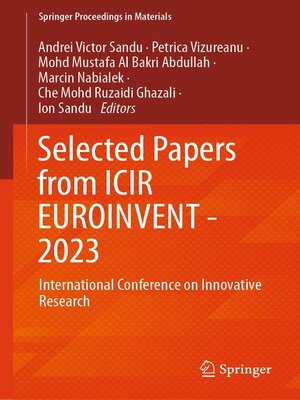 cover image of Selected Papers from ICIR EUROINVENT--2023